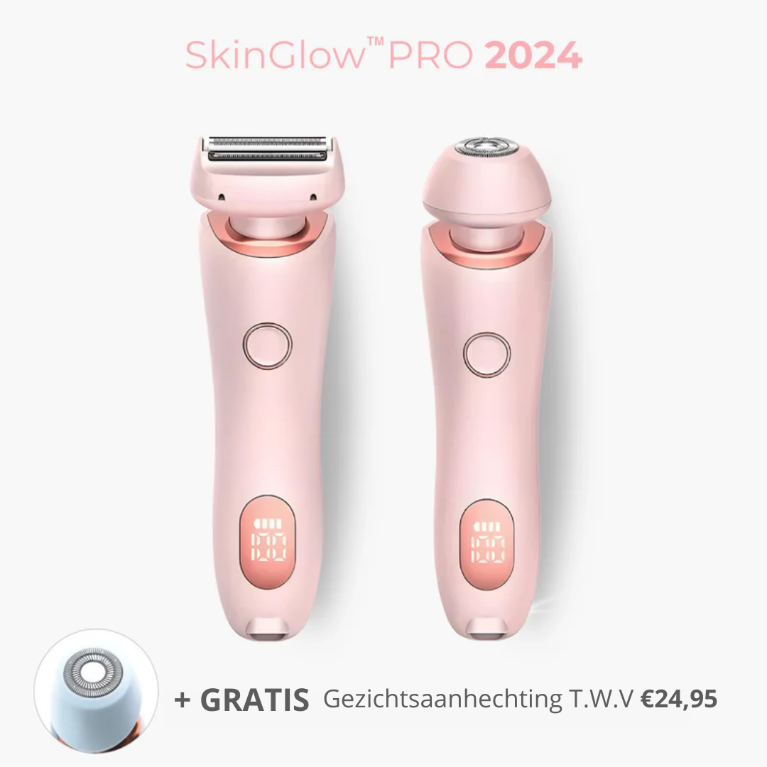 SkinGlow™ Pro - Nano-scheermes voor een zijdezachte huid